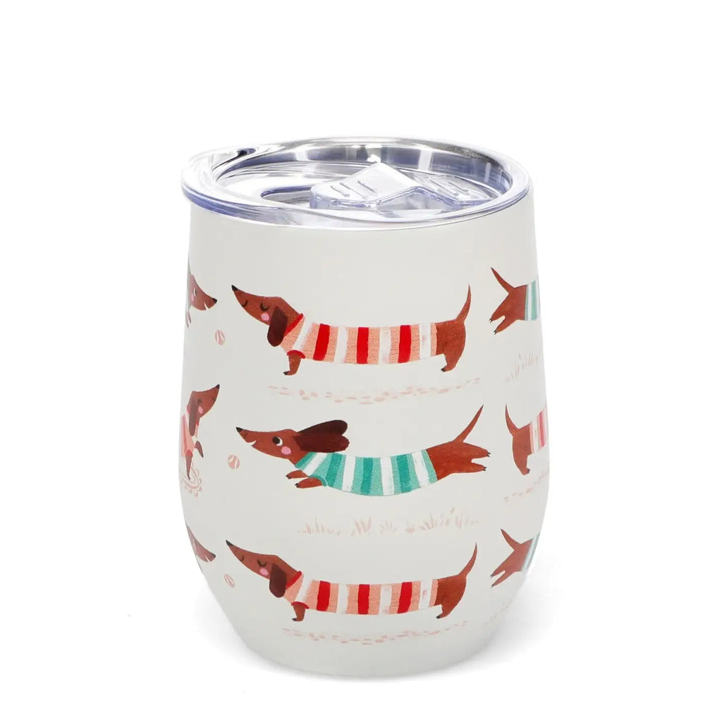 Travel Mug - Sausage Dog Themed - 350ml
