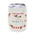 Travel Mug - Sausage Dog Themed - 350ml